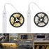5V Led Strip Lights Tape Lights With Motion Sensor For TV Backlights Bedroom Living Room Party Holiday Decoration warm light 5m not waterproof