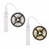 5V Led Strip Lights Tape Lights With Motion Sensor For TV Backlights Bedroom Living Room Party Holiday Decoration warm light 5m not waterproof