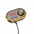 5V2 4A Car Blutooth MP3 Player with Solid Aromatherapy Core Gold