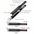 5W LED Flashlight With Indicator Light 300LM High Brightness 5 Lighting Modes USB Rechargeable Strong Light Baseball Bat Torch For Camping Emergencies Hiking bl