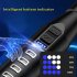 5W LED Flashlight With Indicator Light 300LM High Brightness 5 Lighting Modes USB Rechargeable Strong Light Baseball Bat Torch For Camping Emergencies Hiking bl