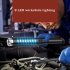 5W LED Flashlight With Indicator Light 300LM High Brightness 5 Lighting Modes USB Rechargeable Strong Light Baseball Bat Torch For Camping Emergencies Hiking bl