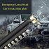5W LED Flashlight With Indicator Light 300LM High Brightness 5 Lighting Modes USB Rechargeable Strong Light Baseball Bat Torch For Camping Emergencies Hiking bl