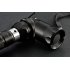 5W LED flashlight with CREE XML U2 LED emitting a 550 lumens strong beam   Recharge the flashlight directly without having to take out the battery 