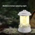 5W Outdoor Portable Camping Lantern With Hook Adjustable Brightness Stepless Dimming USB Rechargeable Work Lamp For Emergency Fishing Hiking Standard