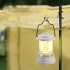 5W Outdoor Portable Camping Lantern With Hook Adjustable Brightness Stepless Dimming USB Rechargeable Work Lamp For Emergency Fishing Hiking Standard