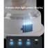 5W Outdoor Portable Camping Lantern With Hook Adjustable Brightness Stepless Dimming USB Rechargeable Work Lamp For Emergency Fishing Hiking Standard