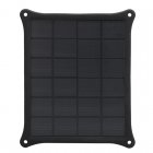 5W Portable Monocrystalline Solar Panel Charger with IP55 rating for outdoor use features a transformer and charging protection for phones and gadgets 