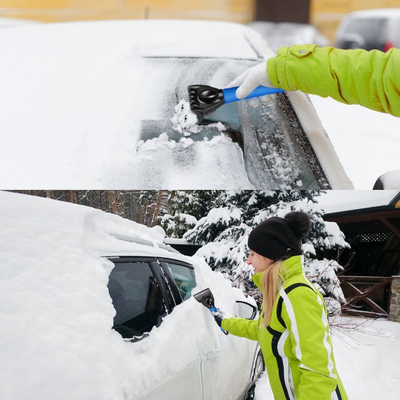 Car Ice Scraper Snow Frost Removal Shovel Defrost Winter Snow Clearing Tool for Windshield 