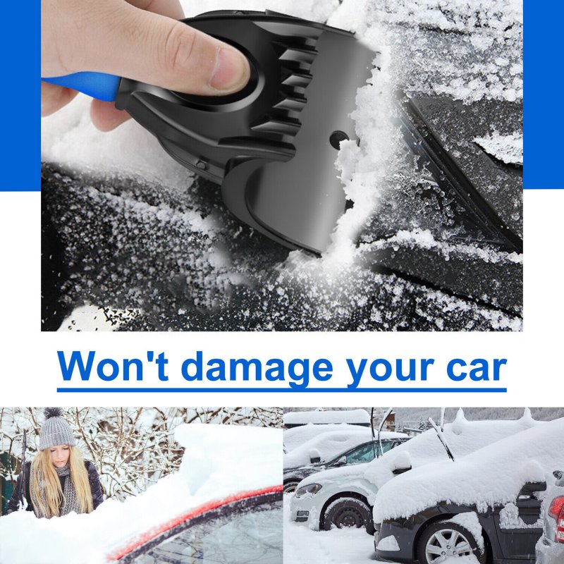 Car Ice Scraper Snow Frost Removal Shovel Defrost Winter Snow Clearing Tool for Windshield 