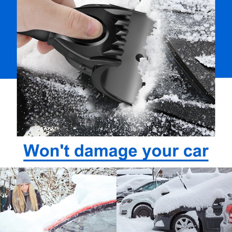 Car Ice Scraper Snow Frost Removal Shovel Defrost Winter Snow Clearing Tool for Windshield 