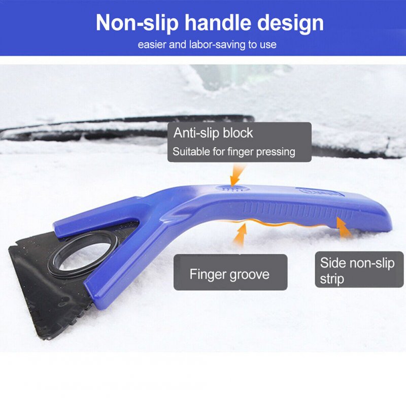 Car Snow Removal Shovel Glass Ice Scraper Windshield Window Frost Removal Brush Tool 