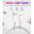 5a Data Cable Android Micro Usb Fast Charging Data Synchronization Line Compatible For Redmi Samsung Huawei Phone 1 meter