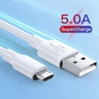5a Data Cable Android Micro Usb Fast Charging Data Synchronization Line Compatible For Redmi Samsung Huawei Phone 1.5 meters