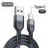5a Micro Type c Fast Charging Data  Cable Nylon Braided 1 Meter   2 Meters Flexible Charging Cable Compatible For Huawei Mobile Phone Red 2 meters  5A  Type c