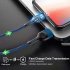 5a Micro Type c Fast Charging Data  Cable Nylon Braided 1 Meter   2 Meters Flexible Charging Cable Compatible For Huawei Mobile Phone Red 2 meters  5A  Type c