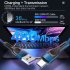 5a Micro Type c Fast Charging Data  Cable Nylon Braided 1 Meter   2 Meters Flexible Charging Cable Compatible For Huawei Mobile Phone Red 2 meters  5A  Type c