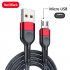 5a Micro Type c Fast Charging Data  Cable Nylon Braided 1 Meter   2 Meters Flexible Charging Cable Compatible For Huawei Mobile Phone Red 2 meters  5A  Type c