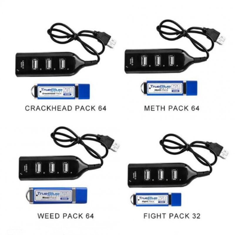 True Blue Mini Crackhead Pack for Mini PS1  
