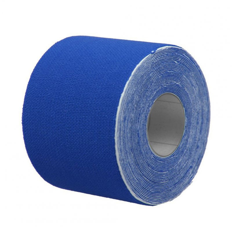 5cm Kinesiology Tape Waterproof Sport Recovery Strapping Muscle Pain Relief Bandage Protective Gear blue 5CM x 5M