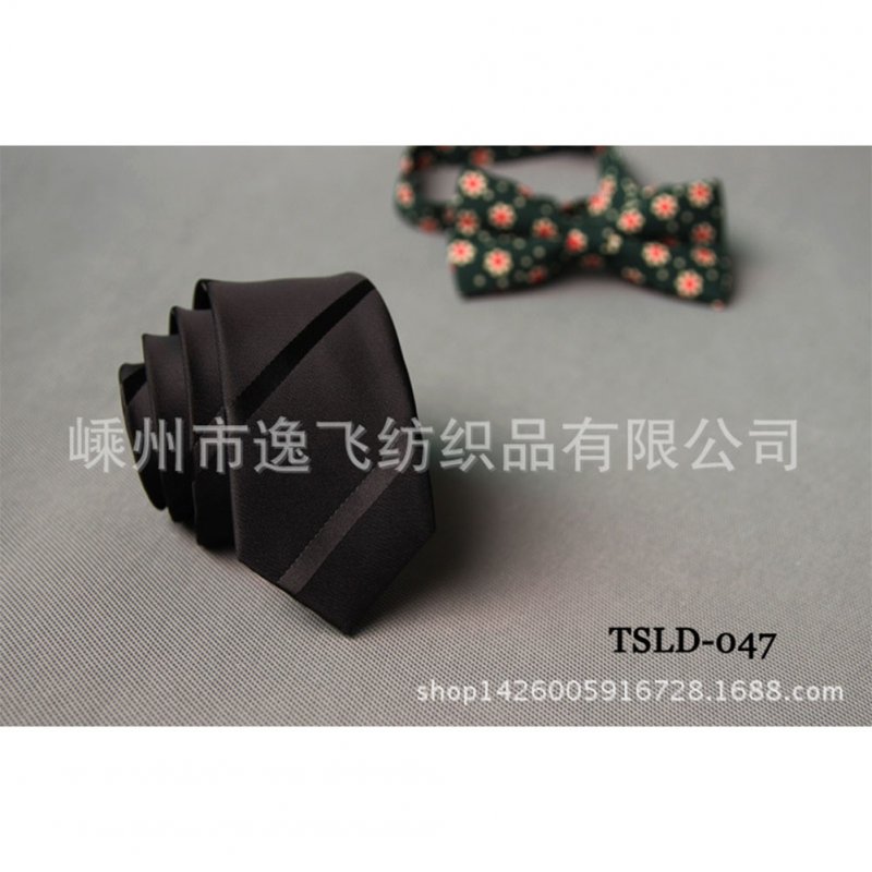 5cm Skinny Tie Classic Silk Solid Dot Narrow Slim Necktie Accessories Wedding Banquet Host Photo TSLD-047