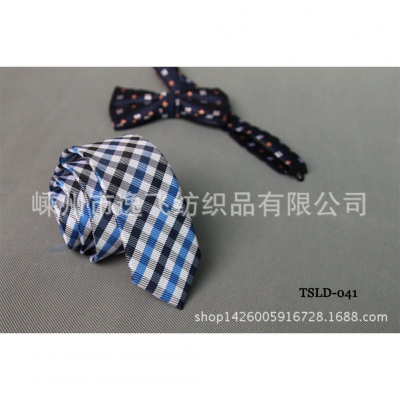 5cm Skinny Tie Classic Silk Solid Dot Narrow Slim Necktie Accessories Wedding Banquet Host Photo TSLD-041