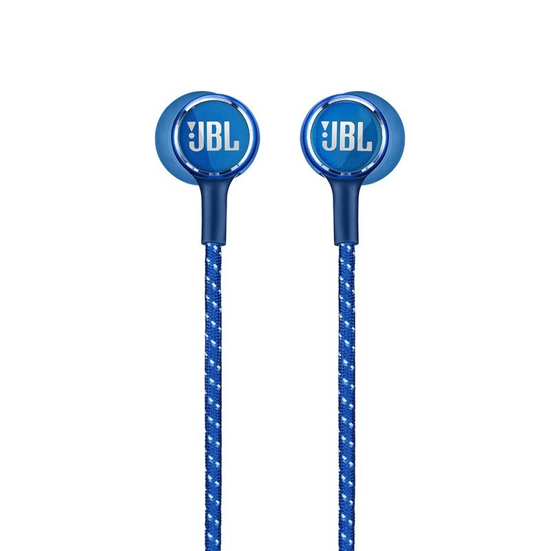 Original JBL Live 200BT Bluetooth HiFi Earphone In-Ear Sports Neckband Headphone with Three-Button Remote Microphone blue