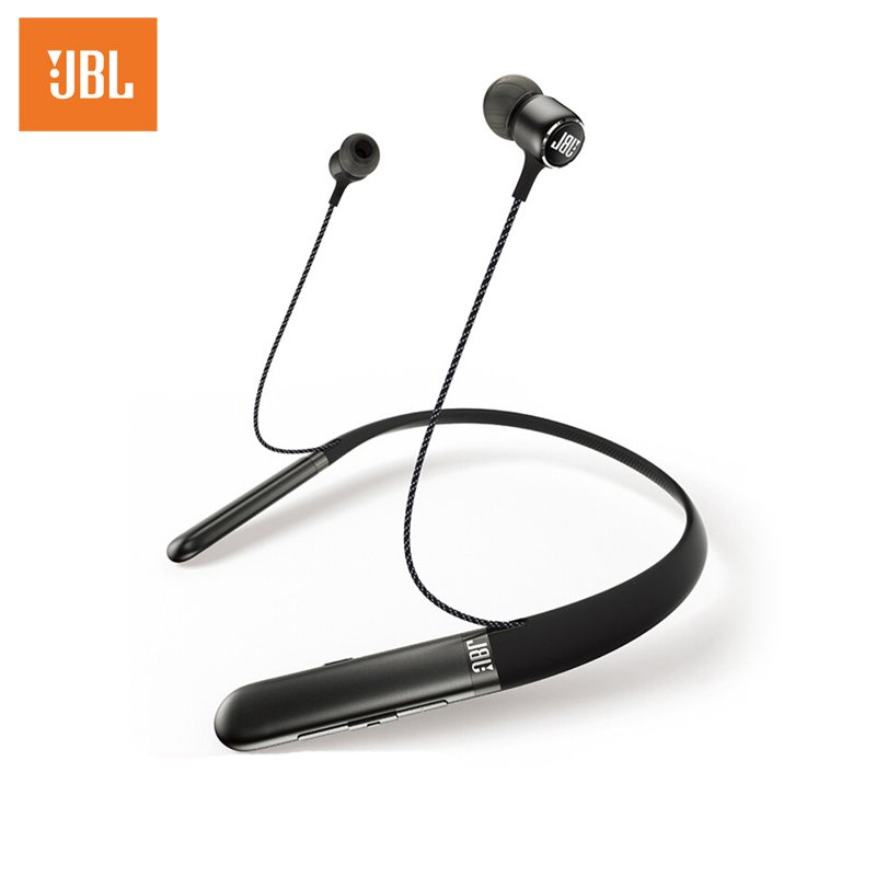 Original JBL Live 200BT Bluetooth HiFi Earphone In-Ear Sports Neckband Headphone with Three-Button Remote Microphone blue