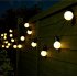 5m 6 5m LED Light Solar Power Warm White Lamp Outdoor Garden Courtyard Lighting White shell 5m 20LED