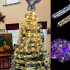 5m Luminous Easter Rabbit Egg Ribbon Lights Led Fairy Lights Ornament For Outdoor Party Garden Decor Golden Ribbon   Warm Light