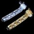 5m Luminous Easter Rabbit Egg Ribbon Lights Led Fairy Lights Ornament For Outdoor Party Garden Decor Golden Ribbon   Warm Light