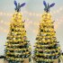 5m Luminous Easter Rabbit Egg Ribbon Lights Led Fairy Lights Ornament For Outdoor Party Garden Decor Golden Ribbon   Warm Light
