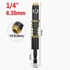5mm 1/4-Inch Hex Shank Center Drill Bit, Self Centering Hinge Tapper Core Hole Openning Puncher Bits, Woodworking Tools For Door Window Cabinet Hinge Drill-Metric 5MM