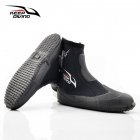 5mm Neoprene Scuba Diving Boots Water Shoes Winter Cold <span style='color:#F7840C'>Proof</span> High Upper Warm Fins Spearfishing Shoes black_S(37-38)