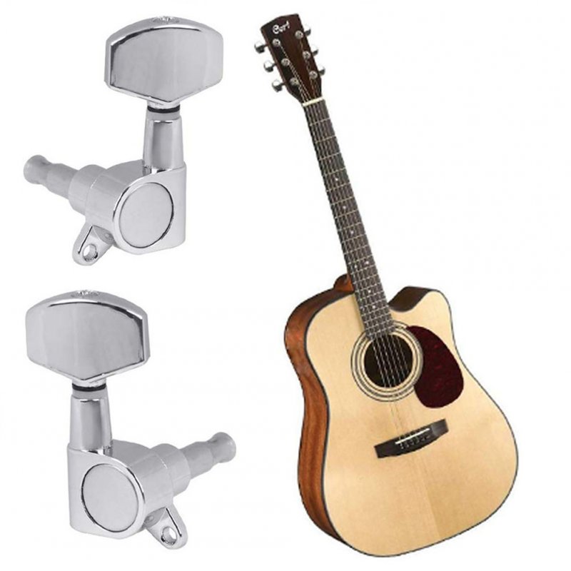 Guitar String Tuning Pegs Set Machine Heads Knobs Tuners Tuning Keys for Electric Acoustic Guitarra Parts Replacement Tool 