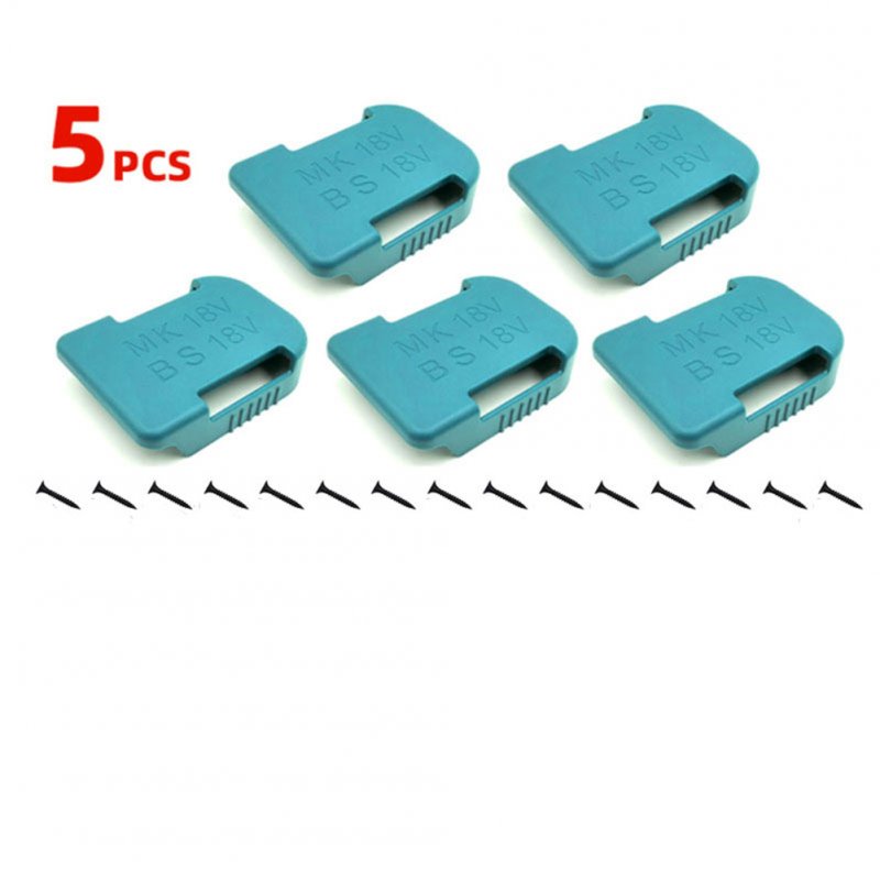 5pcs 2-in-1 Battery Bracket for Makita Bosch 14.4v/18v Li-ion Battery