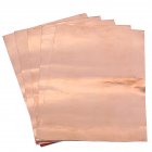 5pcs 300*200mm Copper Foil Sheet 0.2mm Thickness Conductive Adhesive Tape Electro Magnetic Interference Shielding Electric Guitar Repair Tool  Copper foil sheet