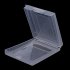 5pcs Clear Plastic Cartridge Game Case Cover for Game Boy GB GBC GBP As shown
