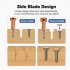 5pcs Countersink Drill Bit Set With 8 10mm Shank Heavy Duty Construction Woodworking Tool For Steel Wood Plastic Sheet Metal 5PCS  blade diameter 10mm 