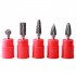 5pcs Double Groove Rotary File  Carbide Rotary Files Set  0 2 x 0 4 Inch Grinding Head Tungsten Carbide Burr Milling Cutter Drill Bit Set For Welding  Chamferin