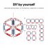 5pcs Fpv Racing Gates Obstacle Avoidance Training Diy Gantry For Dji Avata Drone Competition Practice Track 5 piece combination 1111164