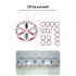5pcs Fpv Racing Gates Obstacle Avoidance Training Diy Gantry For Dji Avata Drone Competition Practice Track 5 piece combination 1111164
