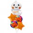 5pcs Halloween Foil Balloons Cat Ghost Spider Pumpkin Bat Balloon For Birthday Halloween Party Decorations Supplies Set 12