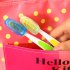 5pcs Portable Travel Toothbrush Head Cover Case Protective Cap Hike Camping Brush Cleaner random