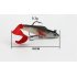 5pcs Set Multi color Fishing Lure Fake Bait Soft Swimbait Fishing Hook Kit 5 pcs