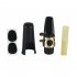 5pcs Set Saxophone Mouthpiece Clip Clip Cap Reed Dental Pad for Alto Tenor Soprano Sax Musical Instrument Accessories Soprano saxophone