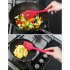 5pcs Silicone Kitchen Utensils Set With Scraper Spatula Egg Beater Heat Resistant Non stick Baking Tools black