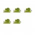 5pcs Wall Mount Bracket Compatible for Ryobi One  Tool Holder for Drill Impact Sander