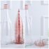 5pcs Wine Glass Set With Storage Container  30x8 5cm Detachable Bottom Plastic Wine Glasses  Bar Goblet Champagne Glass Cold Drink Glass green