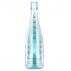 5pcs Wine Glass Set With Storage Container, 30x8.5cm Detachable Bottom Plastic Wine Glasses, Bar Goblet Champagne Glass Cold Drink Glass blue